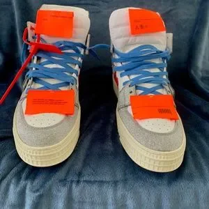 Men’s Off Court 3.0 High Top Sneaker OFF-WHITE Glitter White/Silver New With Box Buy Off-White Off-Court 3.0 High  main image 4